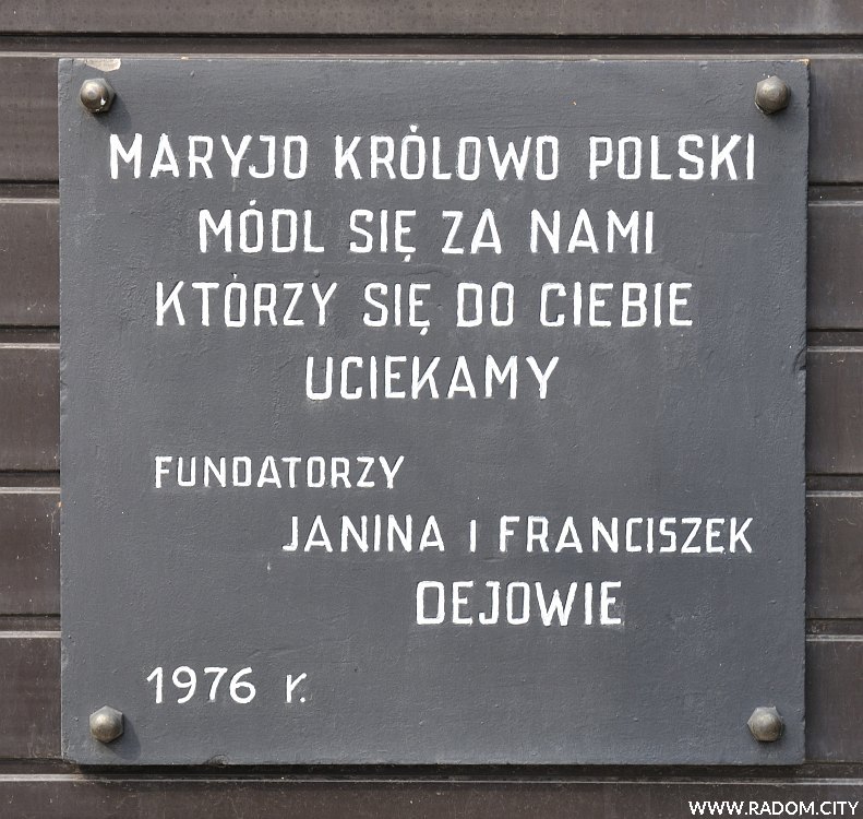 Radom. Kapliczka - Skargi/Osińskiego.
