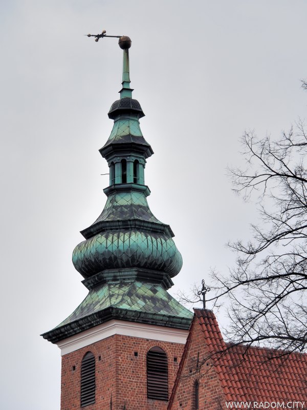 Radom. Wieża kościoła św. Katarzyny.