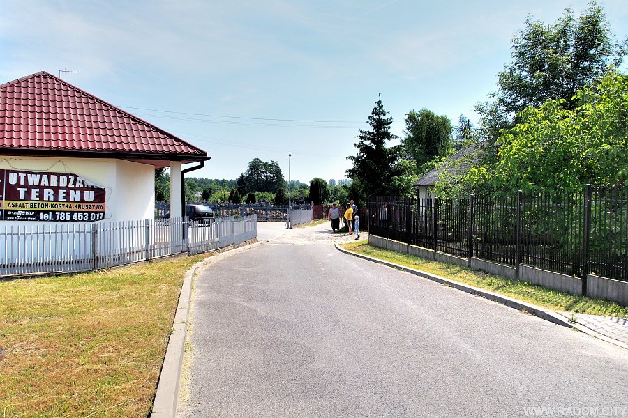 Radom. Ulica KrÃ³likowskiego, widok od strony Kozienickiej.