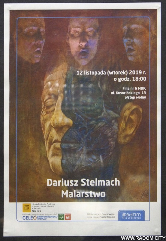 Radom. Wystawa prac Dariusza Stelmacha.