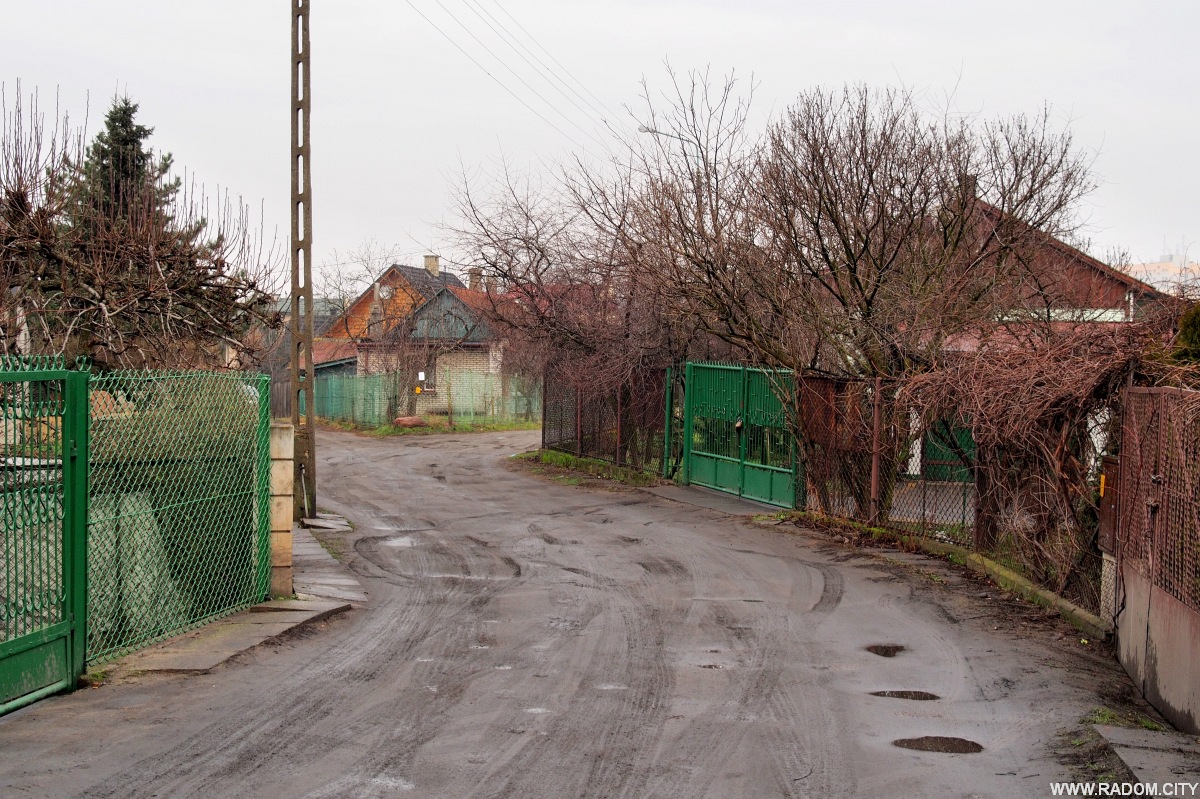 Radom. Ulica Tylna.