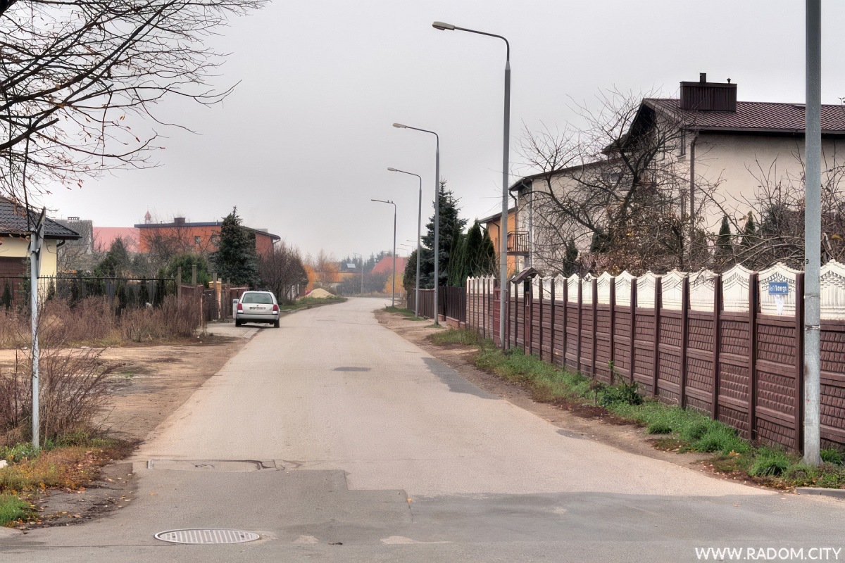 Radom. Ulica Kleeberga z ul. Przytyckiej.
