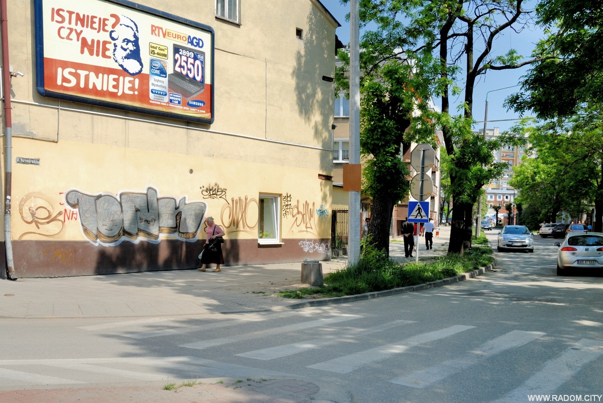 Radom. Ulica Nowogrodzka.