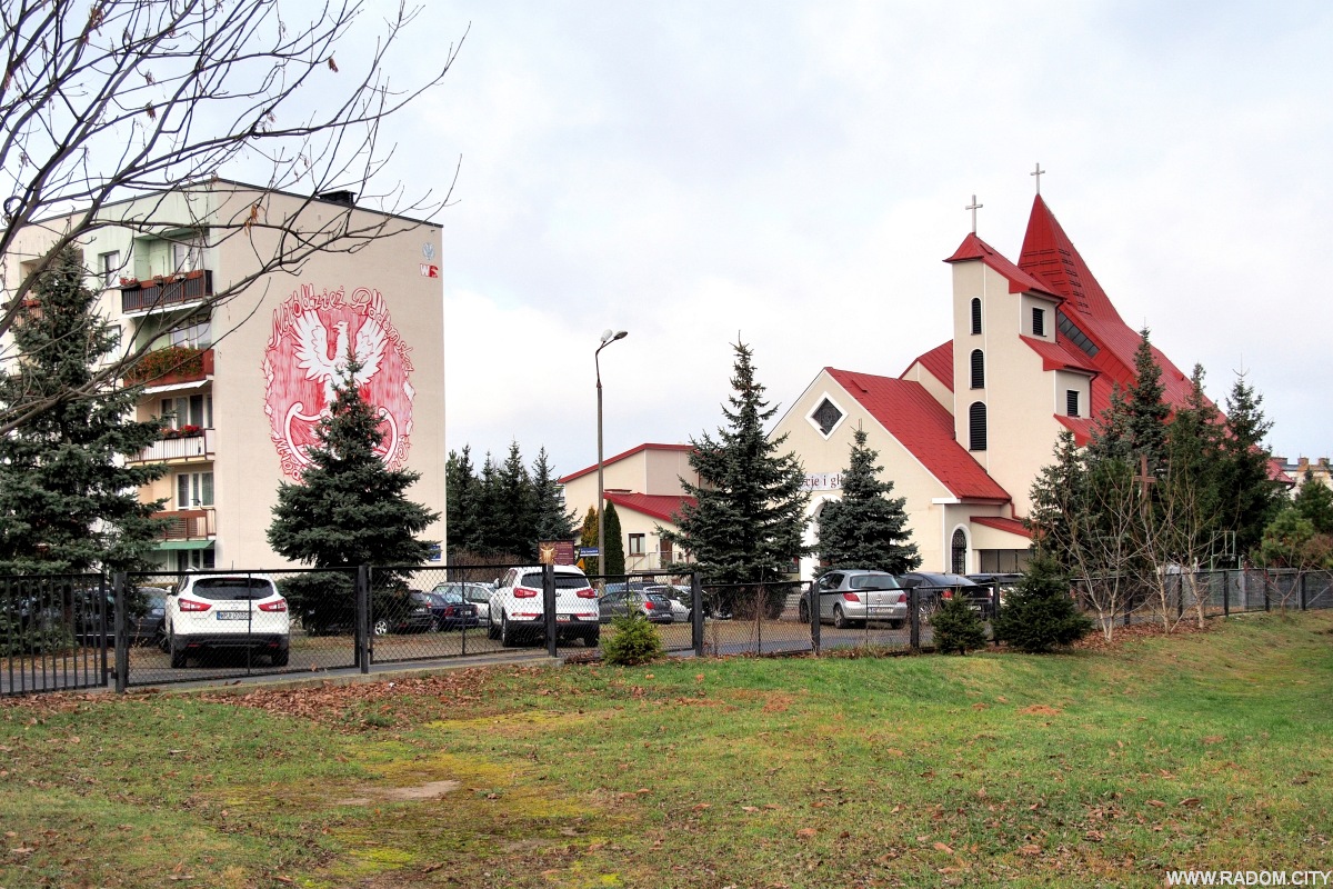 Radom. Mural - Orląt Lwowskich 6.