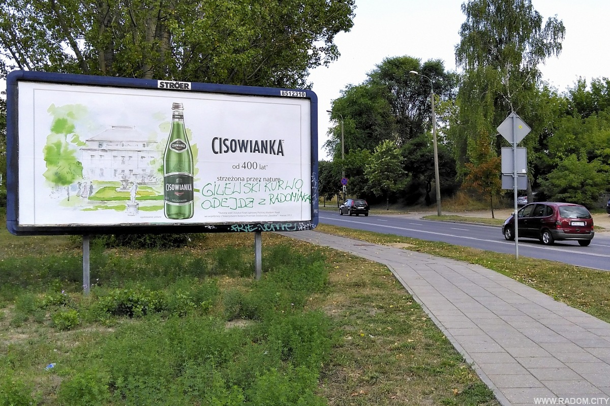 Radom. Bilboard 11 Listopada.