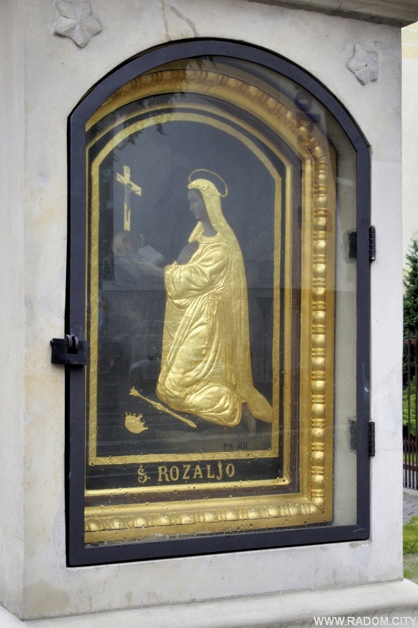 Radom. Kapliczka św. Rozalii.