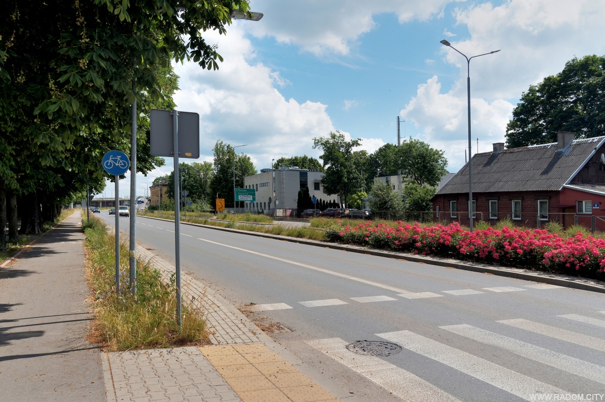 Radom. Ulica Jana Olszewskiego.