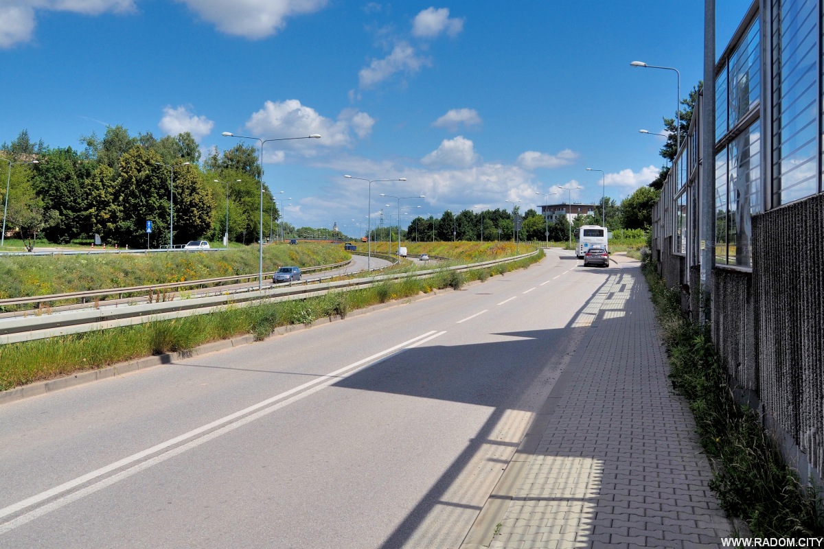 Radom. Ulica Żołnierzy Misji Pokojowych.