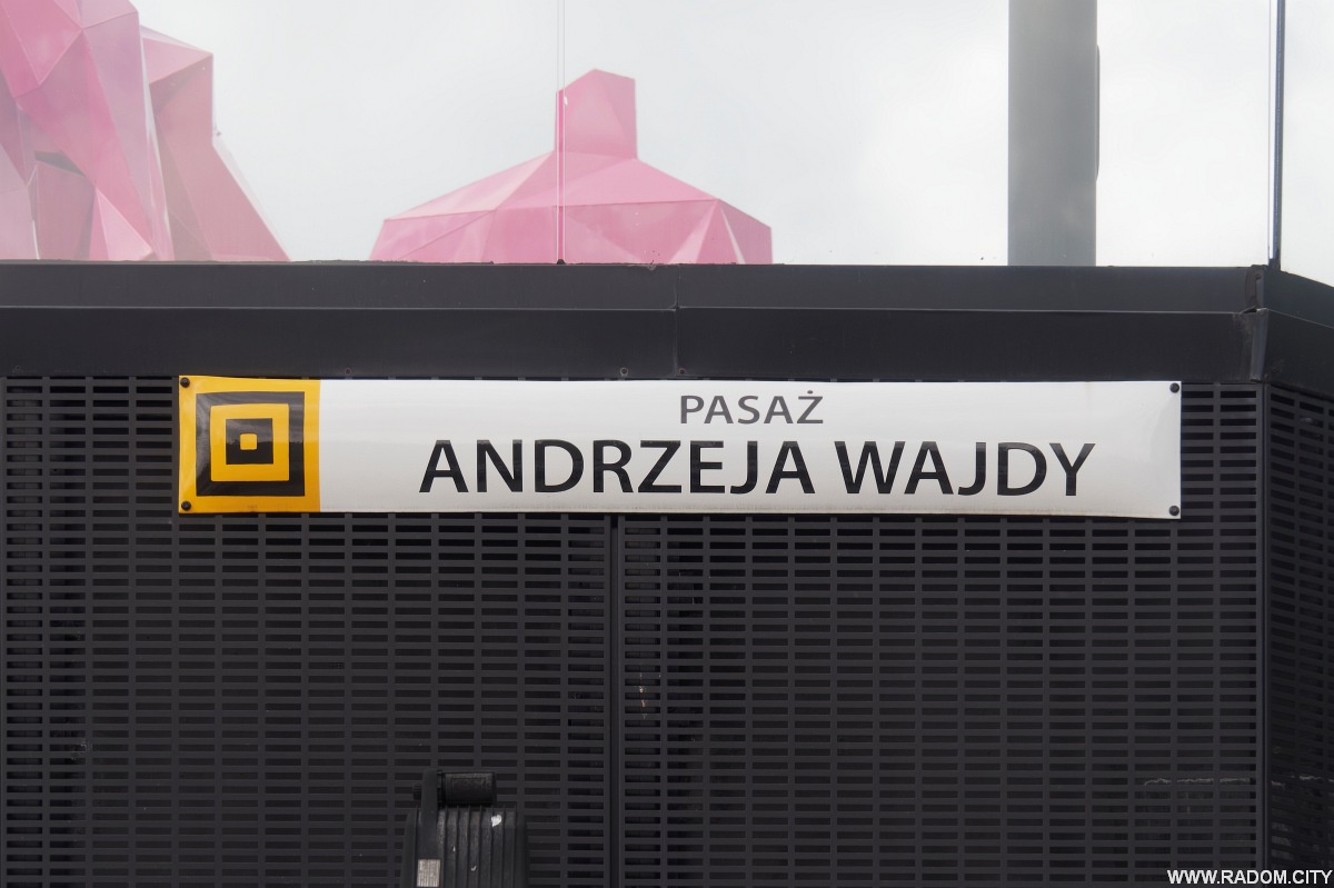 Radom. Pasaż Andrzeja Wajdy.