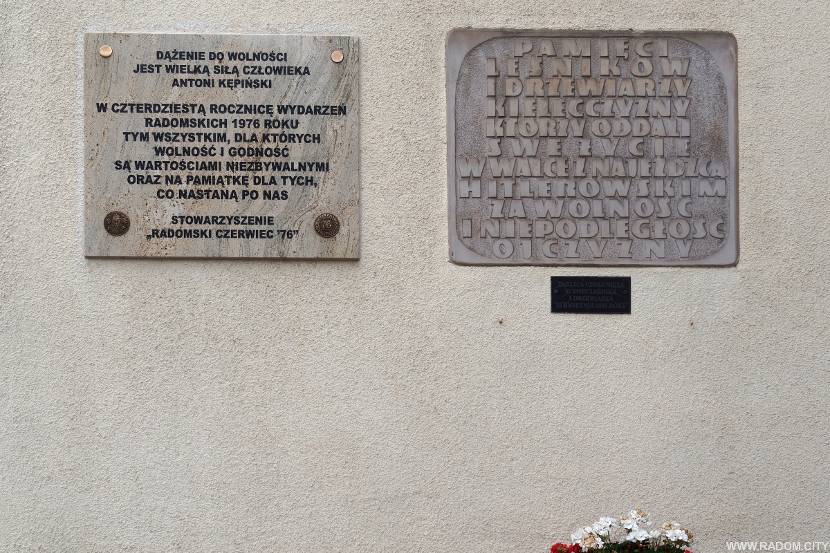 Radom. Nowa tablica Czerwca 76.