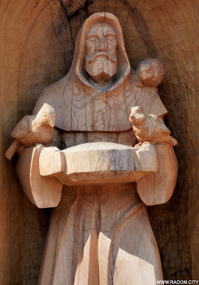 Radom. Św. Franciszek w Lesie Kapturskim.
