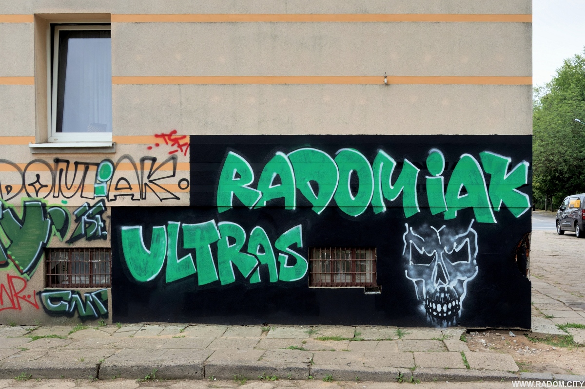 Radom. Graffiti przy 25 Czerwca.